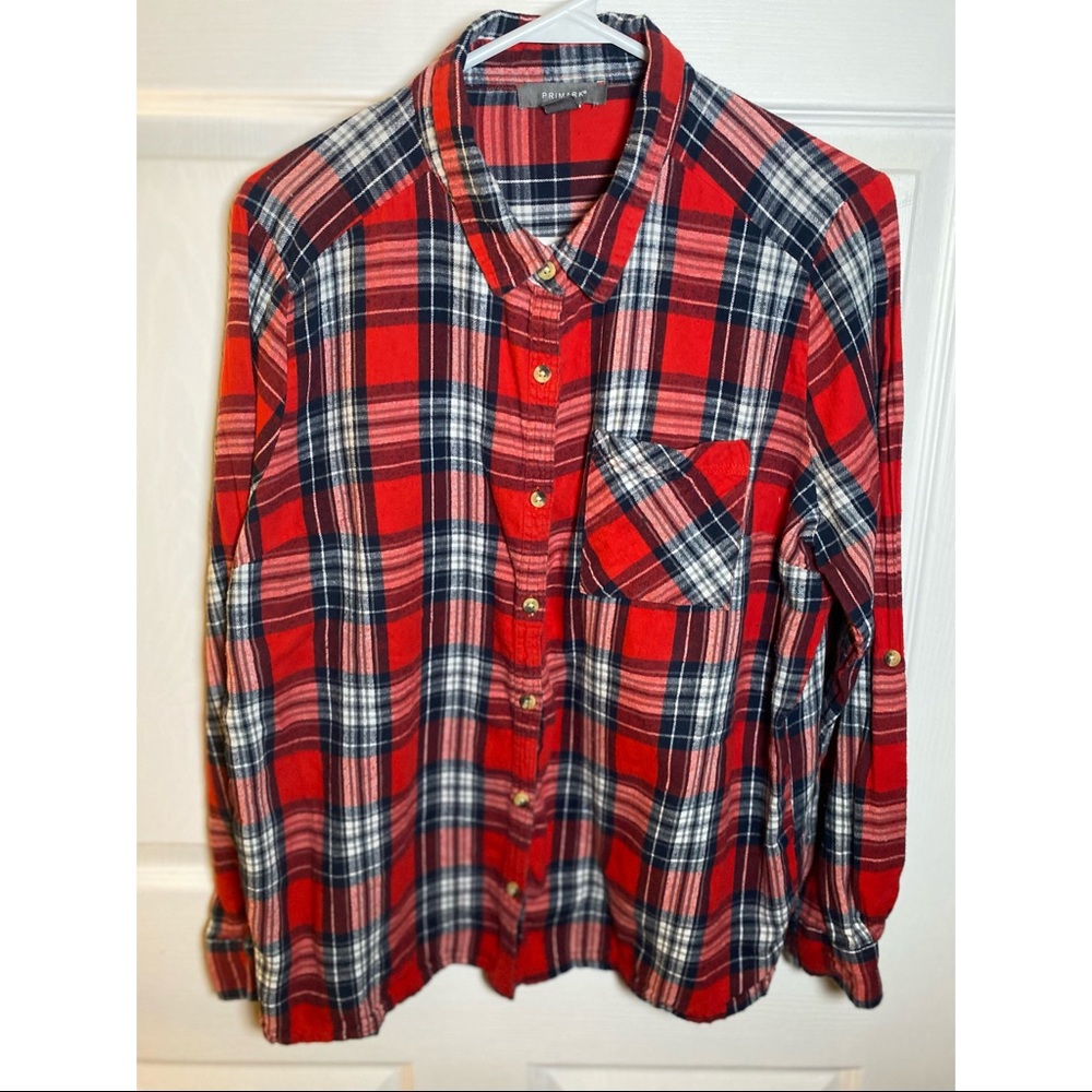 Red Plaid Flannel